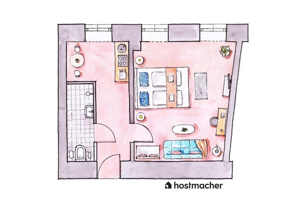 Lite 1Br Near Metro & Center By Hm Apartment เวียนนา ภายนอก รูปภาพ